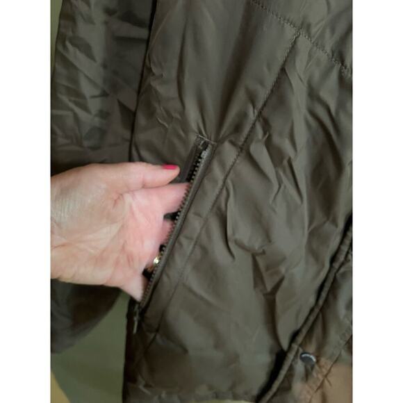 Volcom brown blue men’s jacket coat size L - Picture 6 of 10